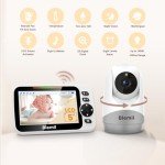 Blemil 5" Video Baby Monitor with Long Battery