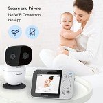 Panasonic 3.5” Video Baby Monitor with Camera