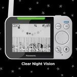 Panasonic 3.5” Video Baby Monitor with Camera