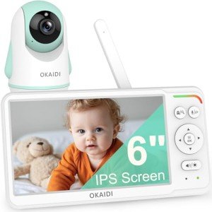 Okaidi Baby Monitor with Camera and Audio