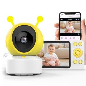 WiFi Baby Monitor with 5" Screen and App