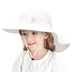 UPF 50+ Baby Sun Protection Hat for Toddlers