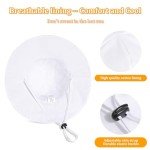 Baby Girl UPF 50+ Adjustable Beach Sun Hats