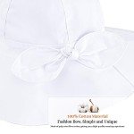 Baby Girl UPF 50+ Adjustable Beach Sun Hats