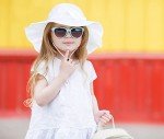 Baby Girl UPF 50+ Adjustable Beach Sun Hats