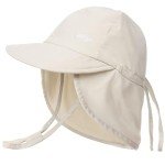 Adjustable UPF 50+ Baby Sun Hat with Neck Flap