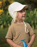 Adjustable UPF 50+ Baby Sun Hat with Neck Flap