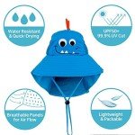 UPF 50+ Kids Sun Hat with Adjustable Chin Strap