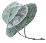 UPF 50+ Baby Sun Hat - Sea Blue Bucket Hat