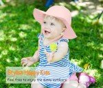 Pink Baby Girl Sun Hat with UPF 50+ Protection