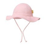 Pink Baby Girl Sun Hat with UPF 50+ Protection