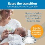 Dr. Brown's Wide-Neck Glass Baby Bottles 3-Pack