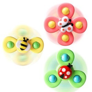ALASOU Suction Cup Spinner Toys for Babies