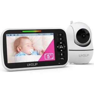 UKSUP Baby Monitor with Camera and Two-Way Talk