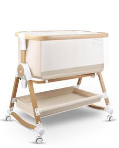 4-in-1 Adjustable Baby Bassinet with Wheels