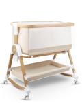 4-in-1 Adjustable Baby Bassinet with Wheels