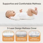 3-in-1 Baby Bassinet Bedside Sleeper with Mattress