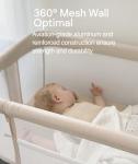 Fodoss Baby Bedside Sleeper Bassinet with Wheels