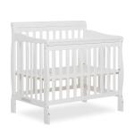 Dream On Me Aden 4-in-1 Mini Crib, White