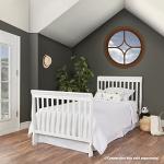 Dream On Me Aden 4-in-1 Mini Crib, White