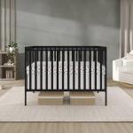 Dream On Me 5-in-1 Convertible Crib - Black