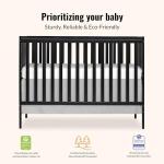 Dream On Me 5-in-1 Convertible Crib - Black