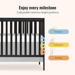 Dream On Me 5-in-1 Convertible Crib - Black