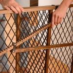 Evenflo Pressure-Mounted Baby Gate - Farmhouse Style