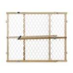 Toddleroo Diamond Mesh Wooden Baby Gate - 26.5"-42
