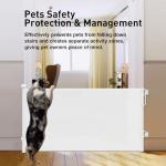 Cumbor 55" Retractable Baby Gate for Stairs