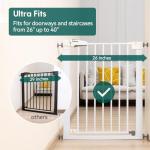Babelio Auto Close Baby Gate for Doorways