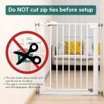 Babelio Auto Close Baby Gate for Doorways