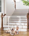 Cumbor Adjustable Baby Gate for Stairs and Doors