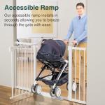 Cumbor Adjustable Baby Gate for Stairs and Doors