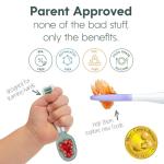 NumNum Baby Spoons Set for Self-Feeding 6+ Months