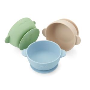 PandaEar Baby Bowls with Suction - 3 Pack