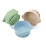 PandaEar Baby Bowls with Suction - 3 Pack