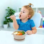 PandaEar Baby Bowls with Suction - 3 Pack