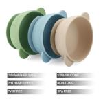 PandaEar Baby Bowls with Suction - 3 Pack