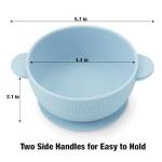 PandaEar Baby Bowls with Suction - 3 Pack
