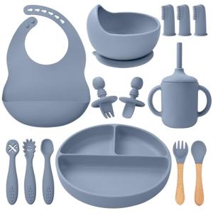 Little Rawr Silicone Feeding Set for Babies