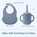 Little Rawr Silicone Feeding Set for Babies