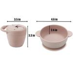 PandaEar Silicone Baby Dining Set - 9 Pieces