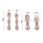 PandaEar Silicone Baby Dining Set - 9 Pieces