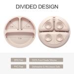 Silicone Toddler Feeding Set with Suction Plates