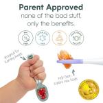 NumNum Silicone Baby Spoons Set for Self-Feeding