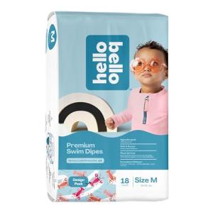 Hello Bello Eco-Friendly Swim Diapers - Medium
