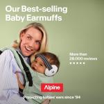 Alpine Muffy Baby Earmuffs for Noise Protection