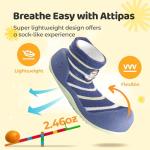 Attipas Hedgehog Baby Socks Shoes - Navy 3.5