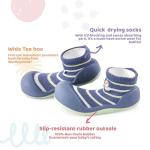 Attipas Hedgehog Baby Socks Shoes - Navy 3.5